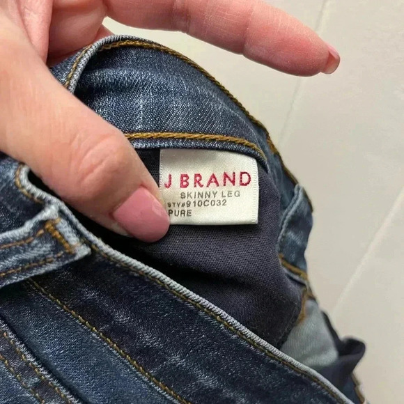 J Brand Skinny Leg Jean Pure Blue 25 - Picture 5 of 6